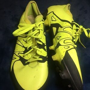 Adidas X 15.1 yellow black men soccer cleats football